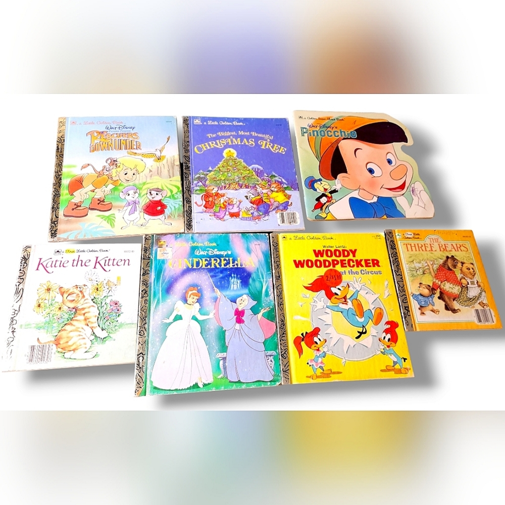 Little Golden Books lot of 7